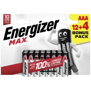 Energizer Max AAA batterij (potlood) Alkaline 1.5 V 16 stuk(s)