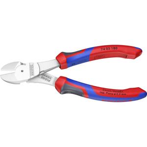 Knipex 74 05 180 74 05 180 Werkplaats Kracht-zijsnijtang Met facet 180 mm