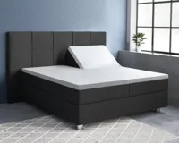 Primaviera Deluxe Splittopper Satijn Hoeslaken Wit 180 x 220 cm