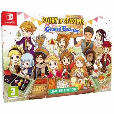 Videogame voor Switch Just For Games Story of Seasons Grand Bazaar : Limited Edition