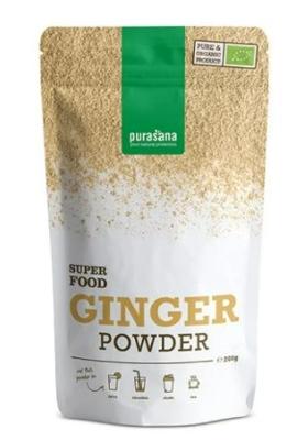 Purasana Poeder Superfoods Super Food Ginger Powder 200gr Purasana Poeder Superfoods Super Food Ginger Powder 200gr