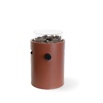 Happy Cocooning tafelbrander Lumi Steel coral red Happy Cocooning tafelbrander Lumi Steel coral red