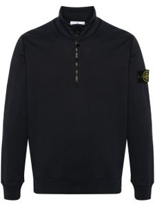 Stone Island sweat Compass en coton - Bleu