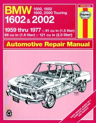 Haynes Werkplaatshandboek BMW 1500, 1502, 1600, 1602, 2000 & 2002 (1959-1977) classic reprint 0240