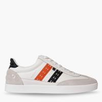 Heren Sneaker Platinum | Wit/Donkerblauw/Oranje Heren Sneaker Platinum | Wit/Donkerblauw/Oranje