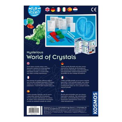 Kosmos wereld van kristallen experiment set