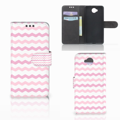 Microsoft Lumia 650 | Telefoon Hoesje | Waves Roze
