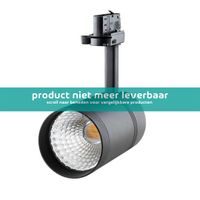 LED Play spot zwart 30W 38° 2.700K-5.000K CRI>90