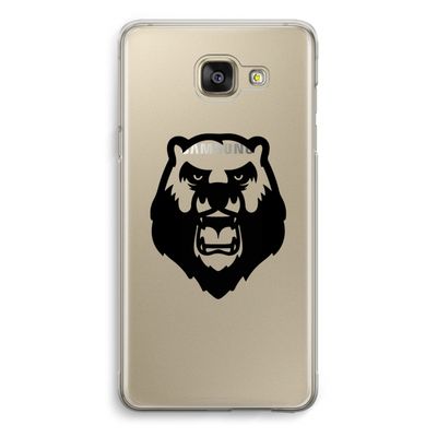 Angry Bear (black): Samsung Galaxy A5 (2016) Transparant Hoesje