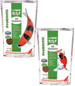 Sera Koi Junior All Seasons Probiotic Voer - Vitaliteit & Gezondheid voor Koi tot 15cm 5kg