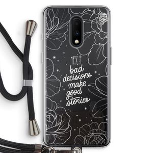 Good stories: OnePlus 7 Transparant Hoesje met koord