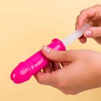 Piemel spuit voor shotjes