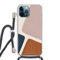 Geo #2: iPhone 12 Pro Max Transparant Hoesje met koord
