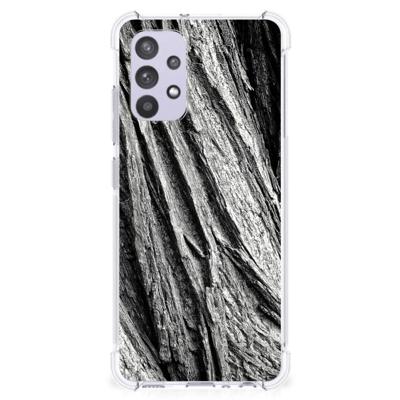 Stevig Telefoonhoesje Samsung Galaxy A32 4G | A32 5G Enterprise Editie Boomschors Grijs Stevig Telefoonhoesje Samsung Galaxy A32 4G | A32 5G Enterprise Editie Boomschors Grijs