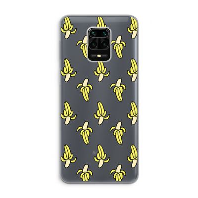 Bananas: Xiaomi Redmi Note 9 Pro Transparant Hoesje