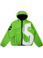 Supreme x The North Face veste en polaire à logo - Vert - thumbnail