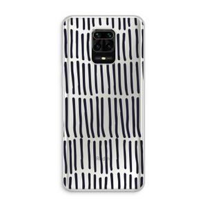 Moroccan stripes: Xiaomi Redmi Note 10 Lite Transparant Hoesje