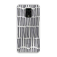 Moroccan stripes: Xiaomi Redmi Note 10 Lite Transparant Hoesje