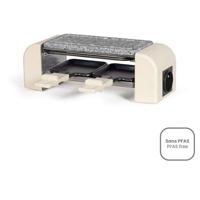 Griglia per raclette collegabile - LIVOO - DOC310C - 2 persone - 450 W - Termostato automatico