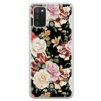 Samsung Galaxy A03s siliconen hoesje - Flowerpower