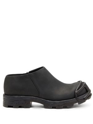 Diesel bottines D-Hammer Ab D en cuir - Noir