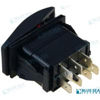 BS7936 - Aan-Uit-Aan LICHTSCHAKELAAR Zwart