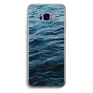 Oceaan: Samsung Galaxy S8 Plus Transparant Hoesje