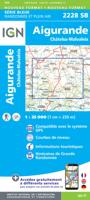 Wandelkaart - Topografische kaart 2228 SB - Serie Bleue Châtelus-Malvaleix, Aigurande | IGN - Institut Géographique National