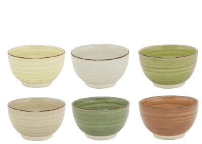 Studio Tavola Soepkommen / Kommen Deep Forest ø 14 cm - 6 stuks