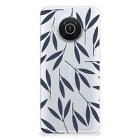 Nokia X10 | X20 TPU Case Leaves Blue - thumbnail