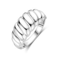 Gerhodineerde 925 Zilveren Ring - 10 mm Breed