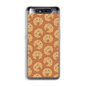 Croissant: Samsung Galaxy A80 Transparant Hoesje