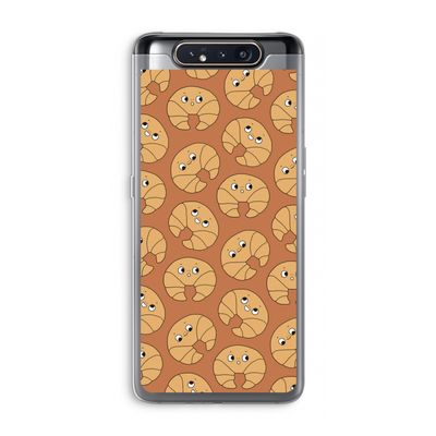 Croissant: Samsung Galaxy A80 Transparant Hoesje