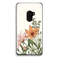 Floral bouquet: Xiaomi Mi Mix 2 Transparant Hoesje