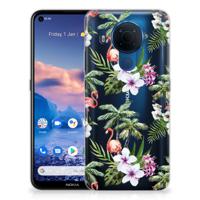 Nokia 5.4 | TPU Hoesje | Flamingo Palms