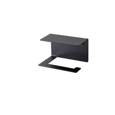 LIROdesign WC-rolhouder Stockholm zwart - S LIROdesign WC-rolhouder Stockholm zwart - S