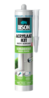 Acrylaatkit Universeel Transparant Koker 300 ml - Bison