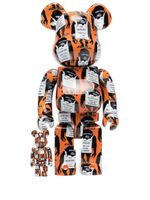 MEDICOM TOY x Brandalism figurines BE@RBRICK 100% + 400% - Orange - thumbnail