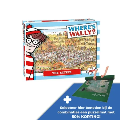 Puzzel wheres wally aztecs 1000st