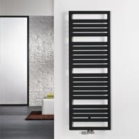 Design Radiator HSK Image | 60x120 cm | CV radiator | Midden aansluiting | 655 watt | Zwart-mat