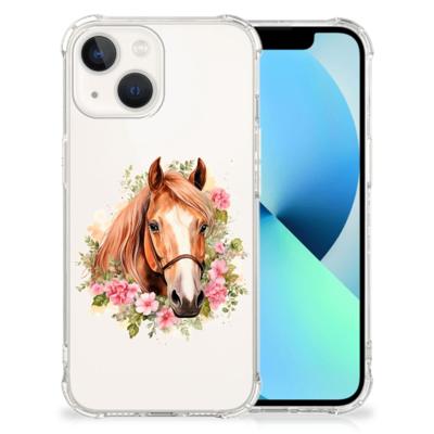 Case Anti-shock voor iPhone 13 Paard Case Anti-shock voor iPhone 13 Paard