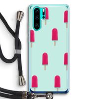 Waterijsje: Huawei P30 Pro Transparant Hoesje met koord