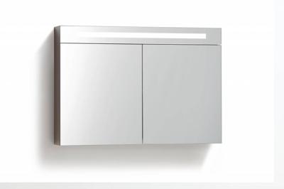 Spiegelkast 120 met LED verlichting Grey Oak Spiegelkast 120 met LED verlichting Grey Oak