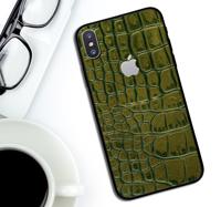 Iphone sticker van de krokodiltextuur