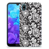 Huawei Y5 (2019) | TPU Case | Black Flowers