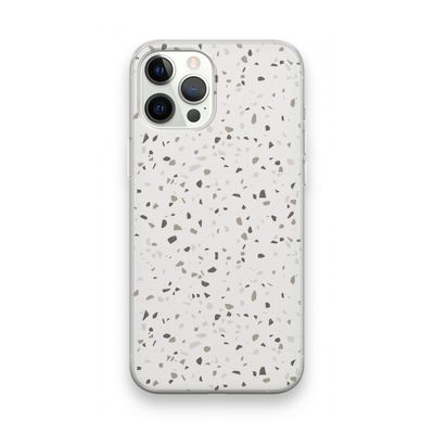 Terrazzo N°14: iPhone 12 Pro Max Transparant Hoesje