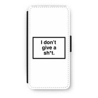 Don't give a shit: iPhone 7 Flip Hoesje