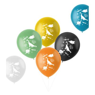 Folat BV Latex ballonnen dinosaurus 33 cm, 6st.