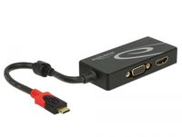 DeLOCK 87730 USB grafische adapter 3840 x 2160 Pixels Zwart - thumbnail