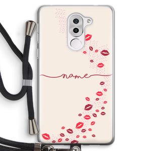 Kusjes: Honor 6X Transparant Hoesje met koord